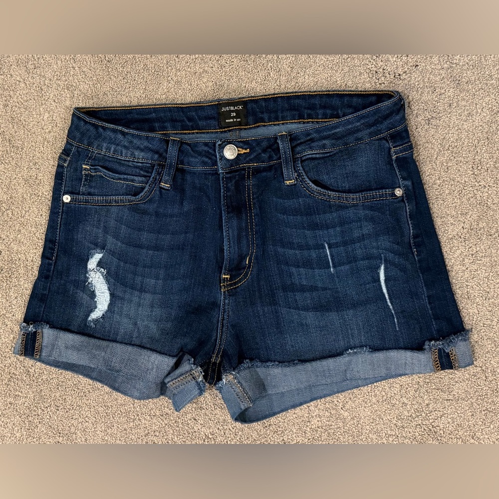 Just Black Women's Jean Shorts